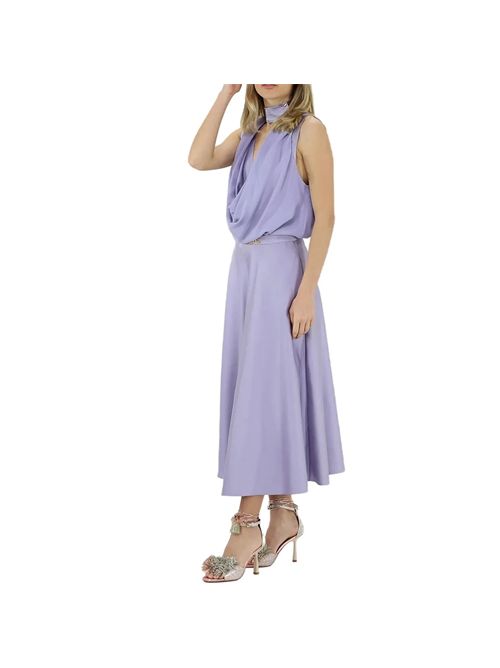 Top in georgette di viscosa ELISABETTA FRANCHI | CA13461E2/EV7